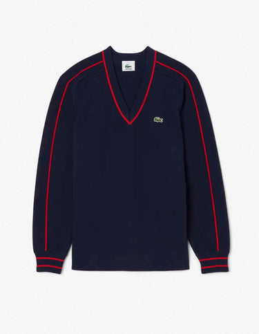 Sweater Escote en V Lacoste - Sweater | Ropa Revolver