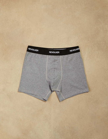 Bóxer RVR Clásico Gris Melange - Accesorio | Ropa Revolver