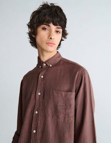 Camisa Beautiful Lino Marrón - Camisa | Ropa Revolver