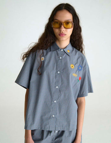Camisa Nilan Cuadros Celeste - Camisa | Ropa Revolver