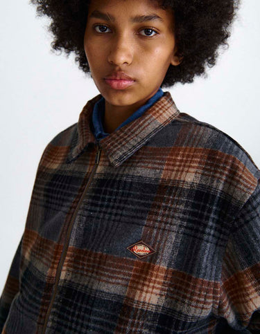 Campera Carmy Cuadros - Abrigo | Ropa Revolver