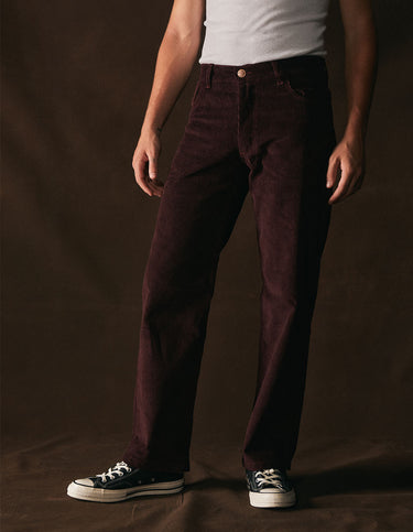 Pantalón Crew Cord Bordeaux - Pantalón | Ropa Revolver