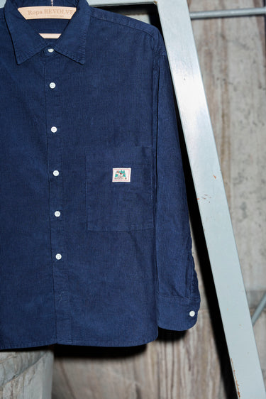 Camisa Eron Cord Azul - Camisa | Ropa Revolver