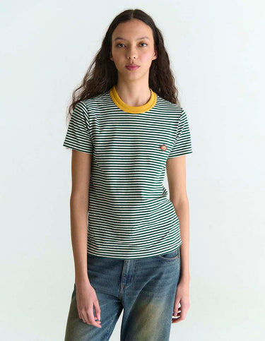 Remera BB Rayas Verde - Remera | Ropa Revolver