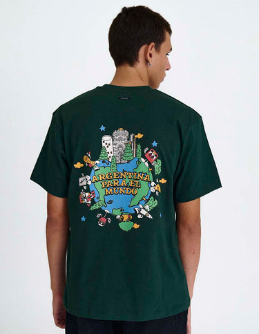 Remera Vuelta Al Mundo Verde - Remera | Ropa Revolver