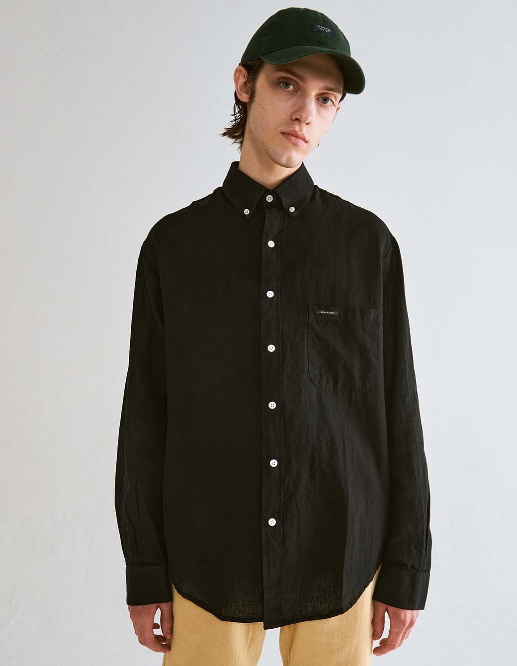 Camisa Beautiful Lino Negro