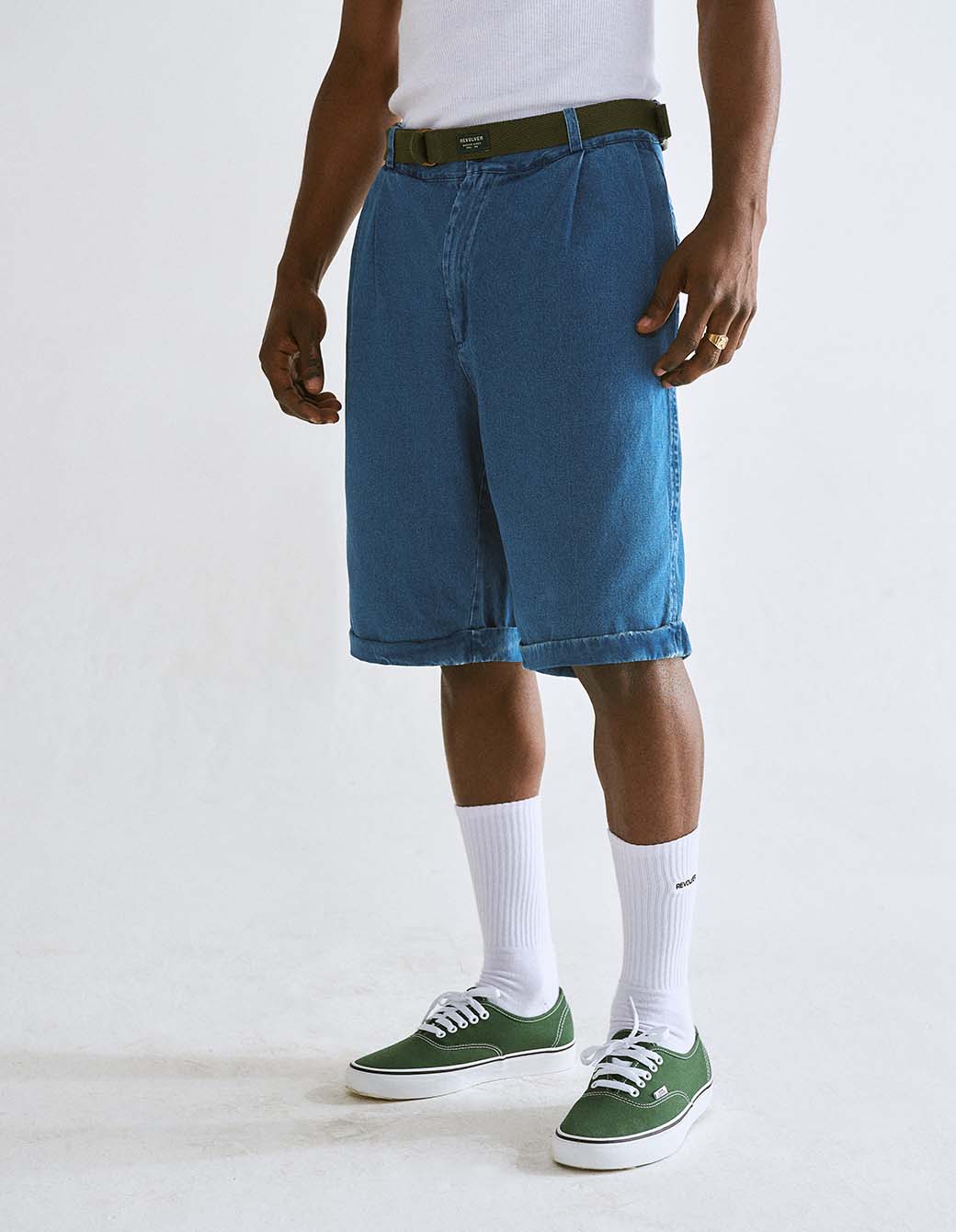 Bermuda Falu Denim Azul