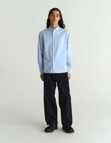 Camisa Beautiful Lino Celeste