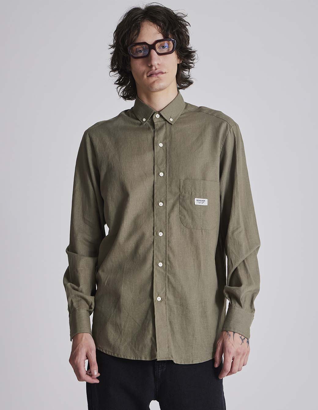 Camisa Beautiful Lino Verde