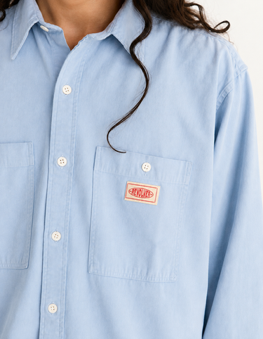 Camisa Labor Celeste - Camisa | Ropa Revolver (foto 2)