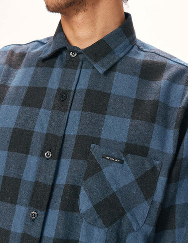 Camisa Leñadora Azul- Camisa  | Ropa Revolver (foto 2)