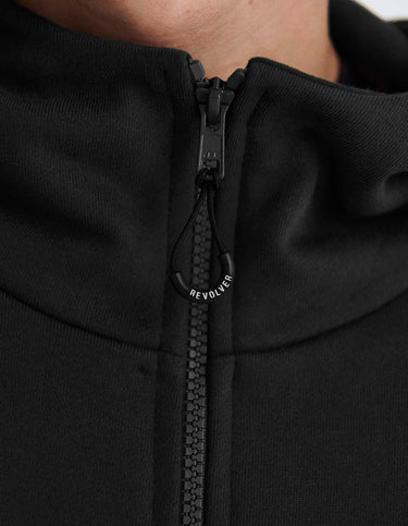 Campera Hoodie Zip Negro - Buzo | Ropa Revolver (foto 2)