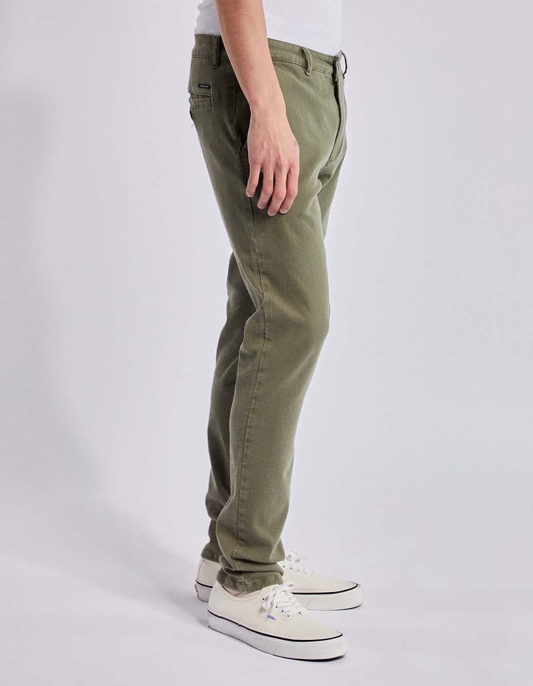 Pantalón Chino Clásico Verde
