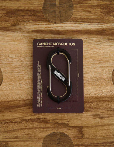 Llavero Mosquetón Gancho x Skuller Negro - Accesorio | Ropa Revolver (foto 2)