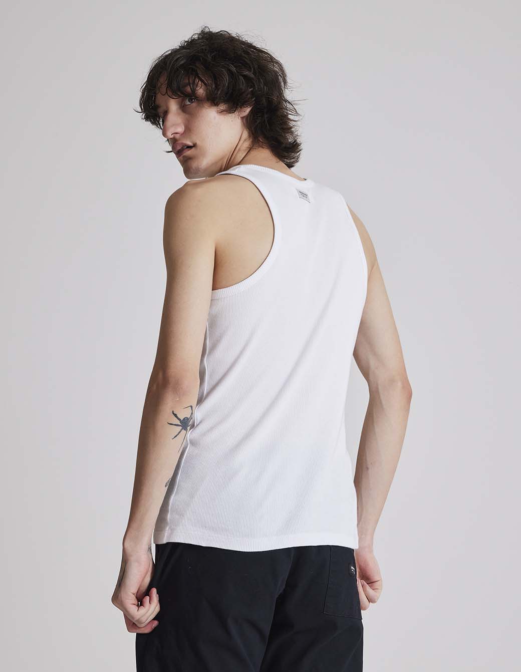 Musculosa Ropa Musculosa RVR Blanco – Ropa REVOLVER™️