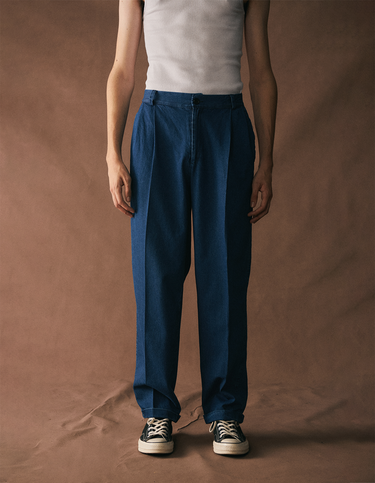 Pantalón Falu Azul - Pantalón  | Ropa Revolver (foto 2)