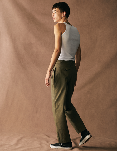 Pantalón Falu Verde - Pantalón  | Ropa Revolver (foto 2)