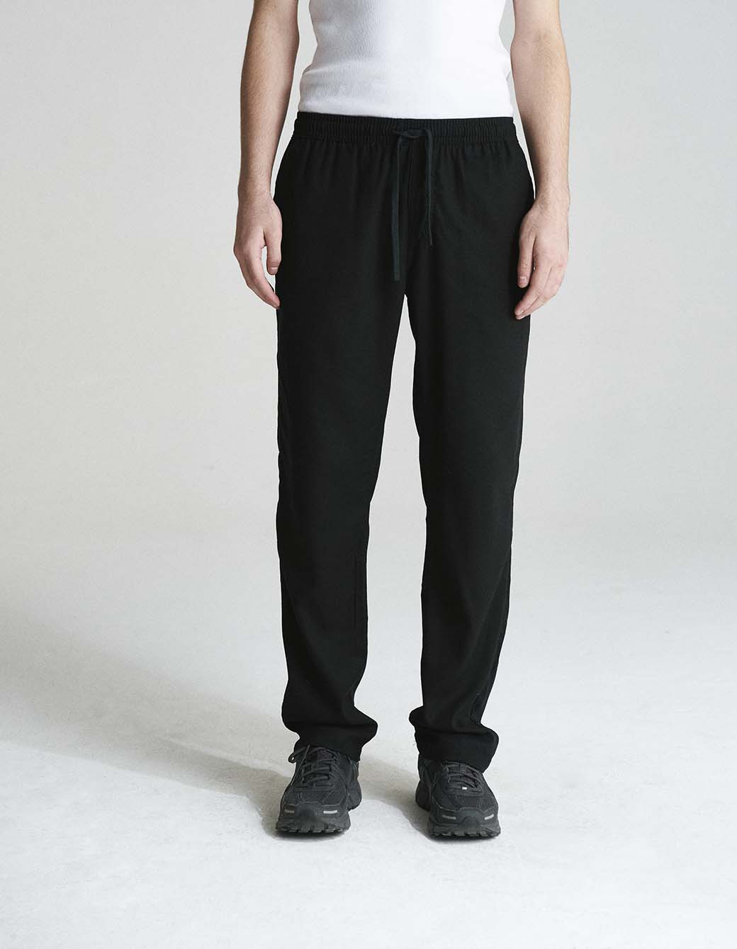 Pantalón Lazy Lino Negro