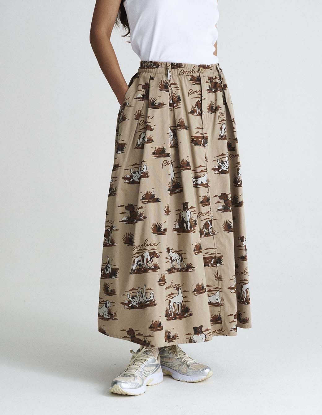 Pollera Amigos Beige