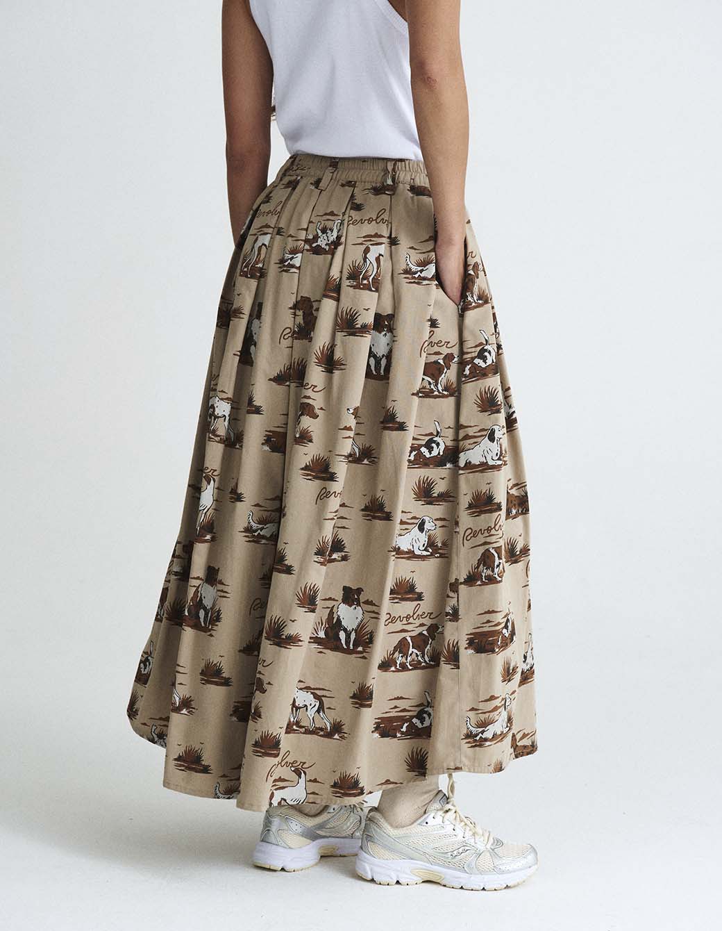 Pollera Amigos Beige