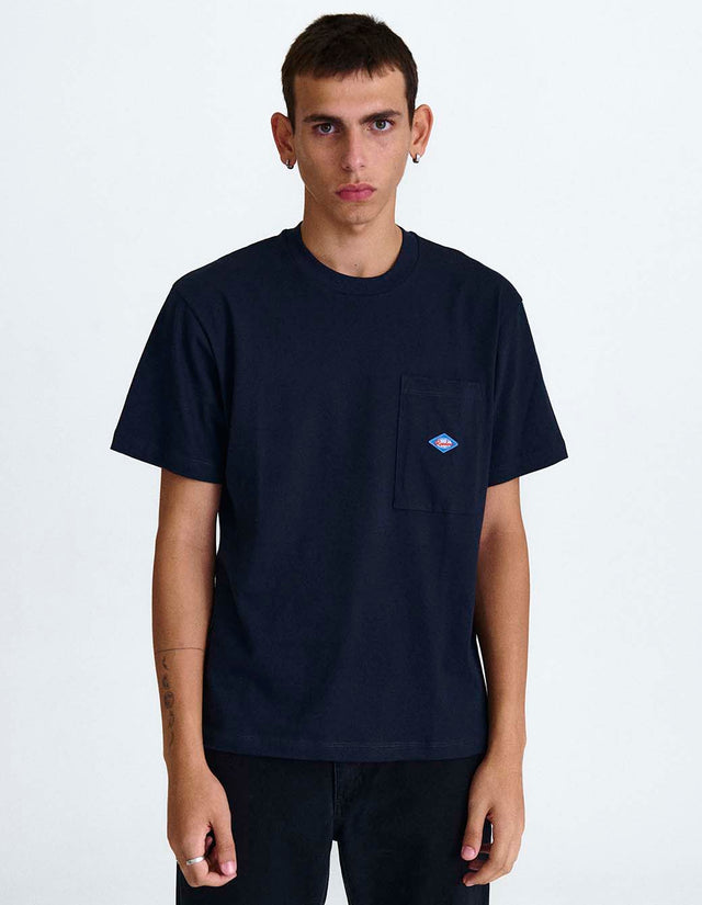 Remera Labor Bolsillo Pesada Azul | Remera | Ropa Revolver – Ropa REVOLVER™