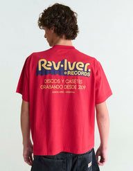 Remera RVR Records Rojo