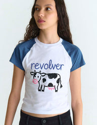 Remera Ranglan Lola Azul - Remera | Ropa Revolver