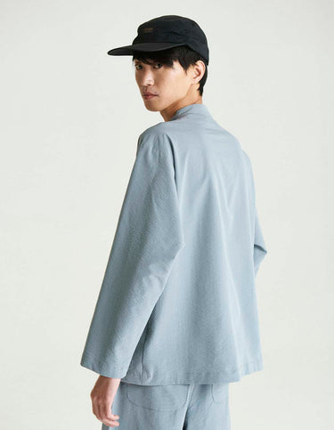 Saco Kioto Traje Gris Claro - Abrigo  | Ropa Revolver (foto 2)