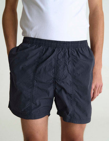 Short de Baño Stitch Cuadros Azul - Short | Ropa Revolver (foto 3)