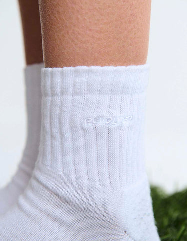 Soquetes Plain Blanco - Accesorio | Ropa Revolver (foto 2)