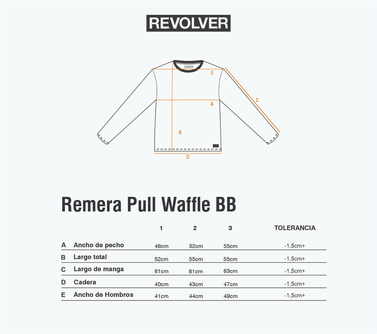 Guía de Talles - Pull Waffle BB Azul