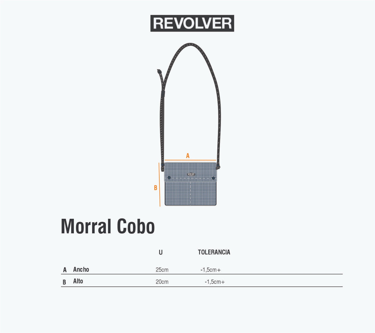 Guía de Talles - Morral Cobo Azul