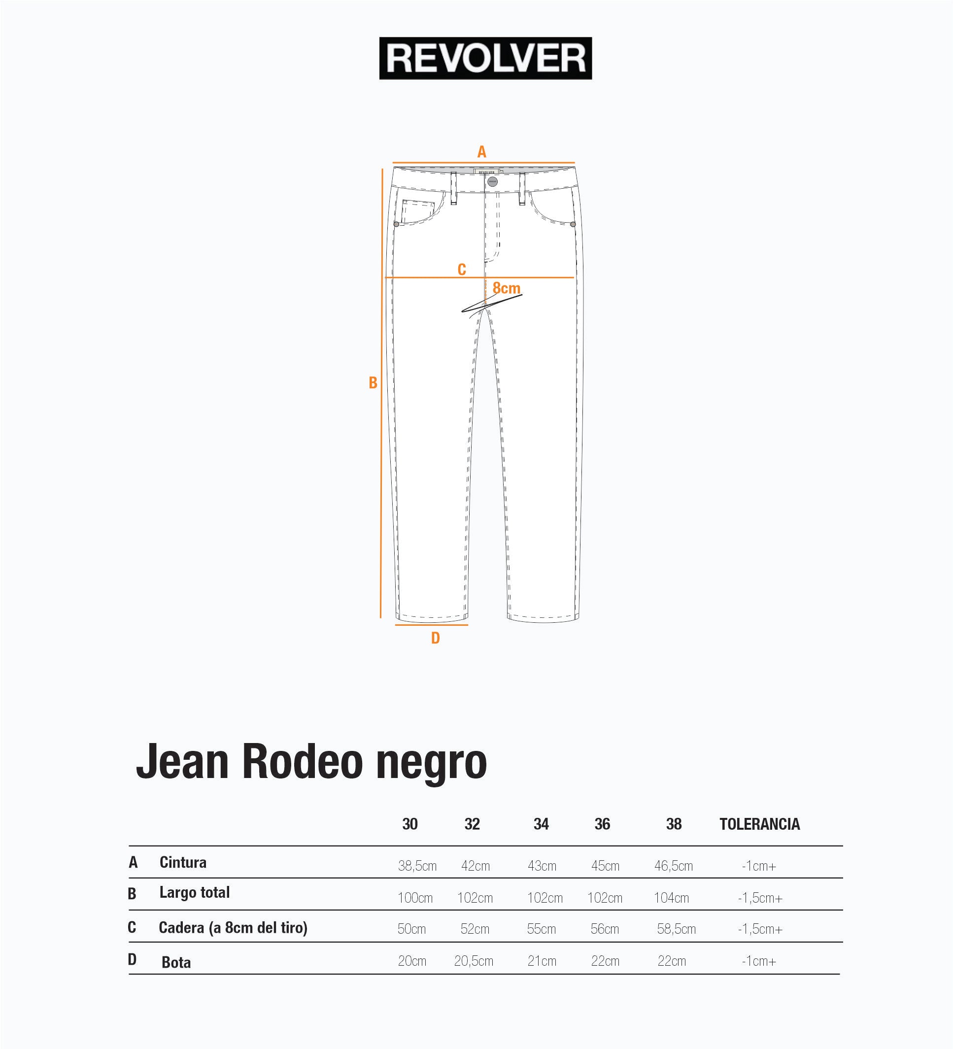 Jean Rodeo Negro